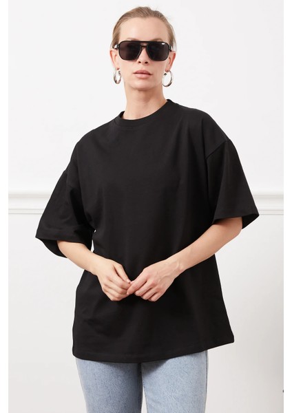 Baskısız Oversize T-Shirt fırsatları