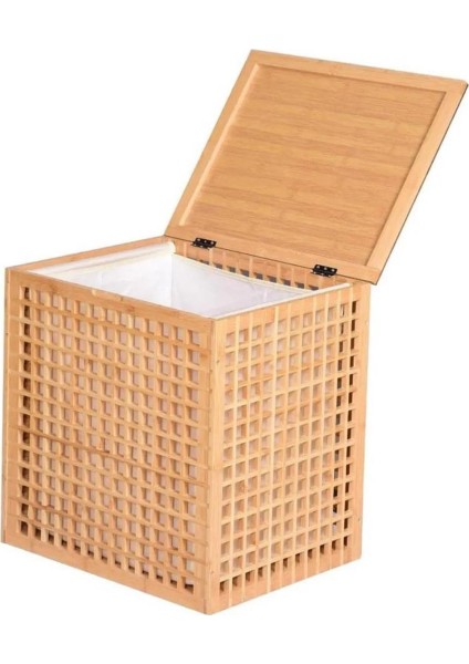 Panalı B9190 Bambu Camasır Sepetı
