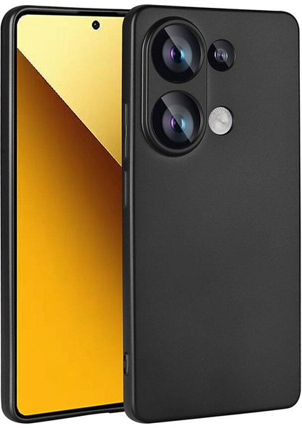 Xiaomi Redmi Note 13 4g - Kılıf Mat Soft Premier Silikon Kapak - Gold