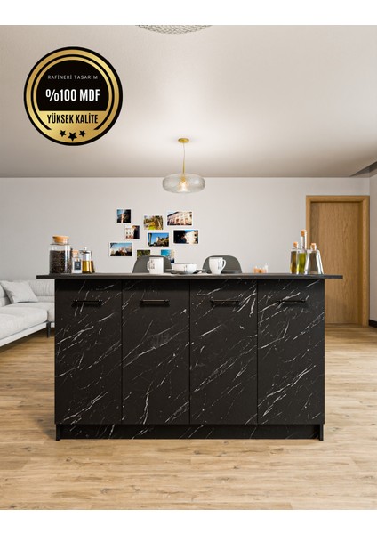 adel mutfak adası çok amaçlı masa dolap mdf fiyatları