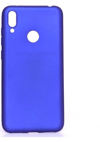 - Huawei Y7 Prime 2019 - Kılıf Mat Soft Premier Silikon Kapak - Saks Mavi - T7636 fiyatları
