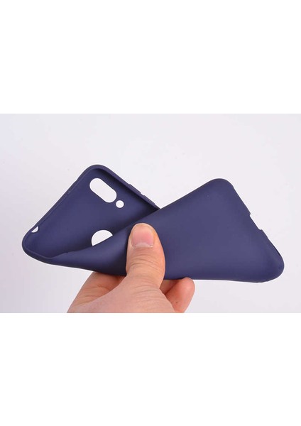 - Huawei Y7 Prime 2019 - Kılıf Mat Soft Premier Silikon Kapak - Saks Mavi - T7636 fırsatları