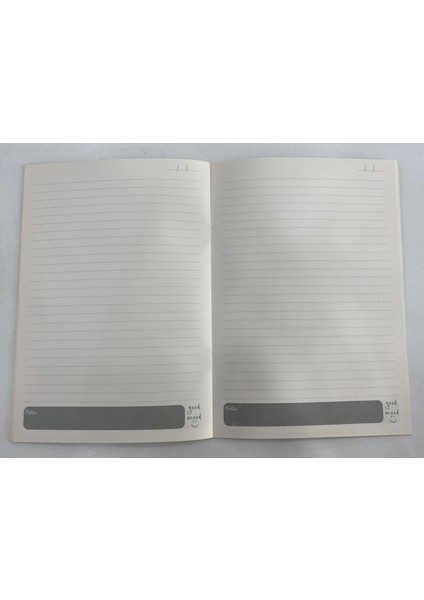 Mavi Çini Çizgili A4 Defter