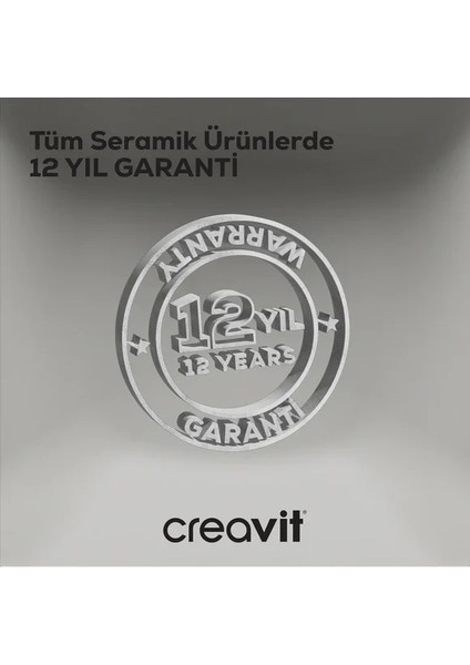 VX270 Volga Tezgah Üstü Kare Lavabo 70 cm