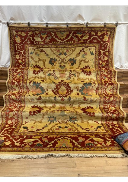 El Dokuma Yerli Uşak Halı - 236 X 300