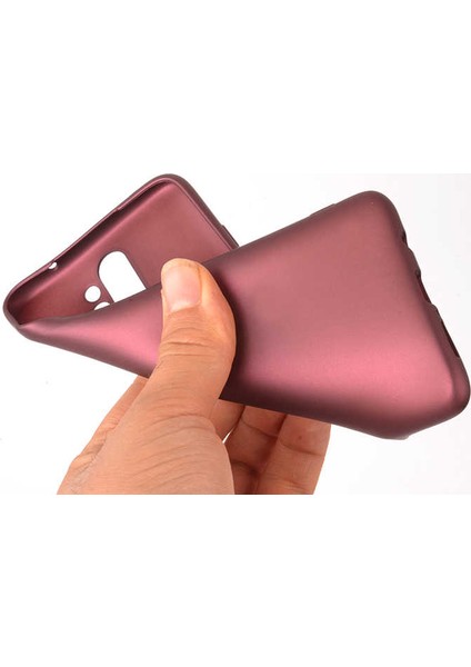 - Xiaomi Redmi Note 8 Pro - Kılıf Mat Soft Premier Silikon Kapak - Rose Gold