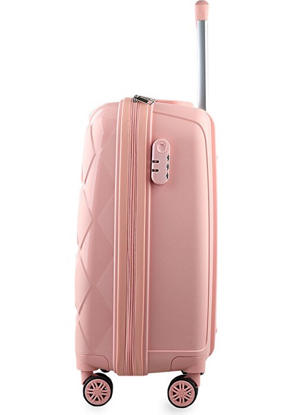 Pembe Valiz Buyuk Boy Büyük Boy Seyahat Çantası JJ1010-665-L Pembe fiyatları