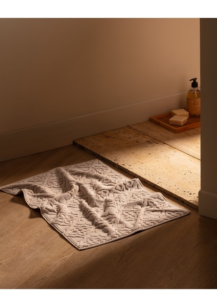 Rachel Pamuk Ayak Havlusu - Vizon - 50X70 cm fiyatları