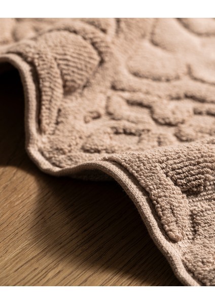 Rachel Pamuk Ayak Havlusu - Vizon - 50X70 cm modelleri