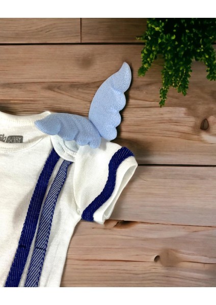 Angel Blue Kız Bebek Için Atlet