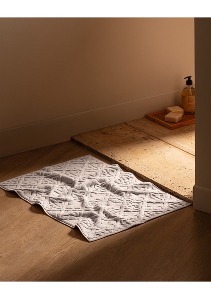 Rachel Pamuk Ayak Havlusu - Gri - 50X70 cm fiyatları