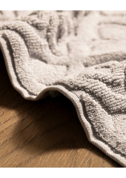 Rachel Pamuk Ayak Havlusu - Gri - 50X70 cm modelleri