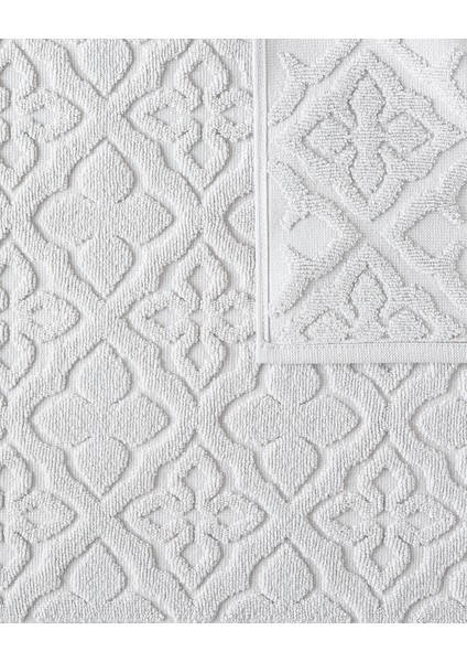 Rachel Pamuk Ayak Havlusu - Gri - 50X70 cm indirimleri