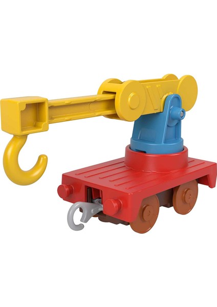 Orjinal Thomas ve Arkadaşları Pilli Motorlu Büyük Trenler Vinç Grue Fisher Price Thomas Pilli Motorlu Tren modelleri