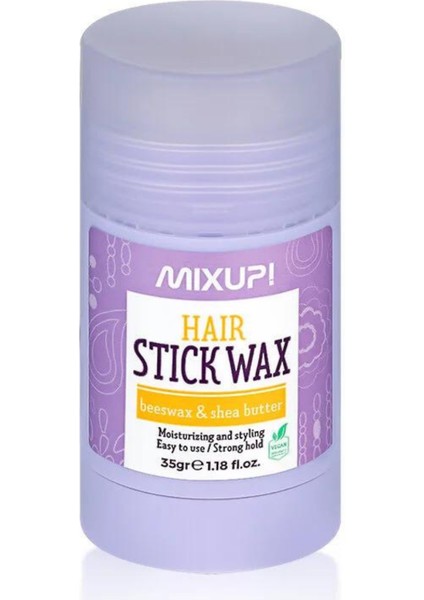 Hair Stick Wax 35 gr Nascita 3D Flexi Kontrol Açma Tarama Saç Fırçası