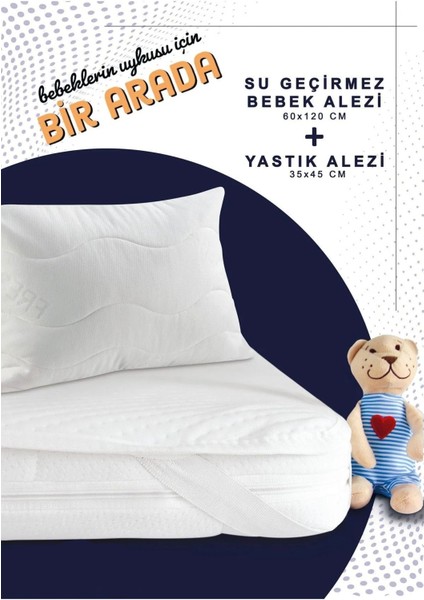 Su Sıvı Geçirmez Bebek Alezi 60X120 cm Yatak Koruyucu Yastık Alezi FING2001 modelleri