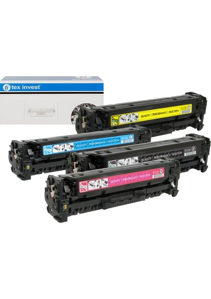 Hp CF410-411-412-412X |hp Color Laserjet Pro M477FDN 1 Set 4 Renk Muadil Toner 5.500 Sayfa