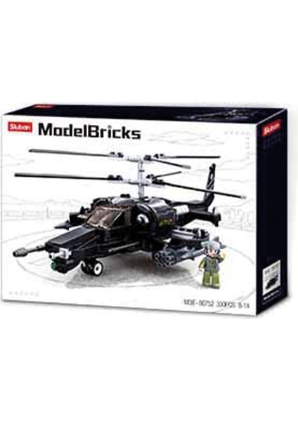 Model Bricks - Siyah Köpek Balığı 330 Parça