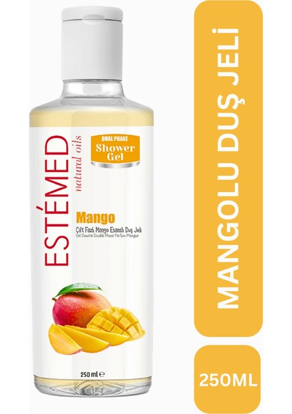 Kuru Ciltler İçin Nemlendirici Etkili Mangolu Duş Jeli & Moisturizing Shower Gel 250 ml