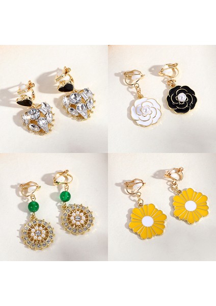 Satisfactiondelici Olmadan Üçgen Püskül Kulak Klipsi, Üst Düzey Niş Edebi Retro Bayan Kulak Asılı Hafif Lüks Yüksek Kaliteli Küpeler (Yurt Dışından) modelleri