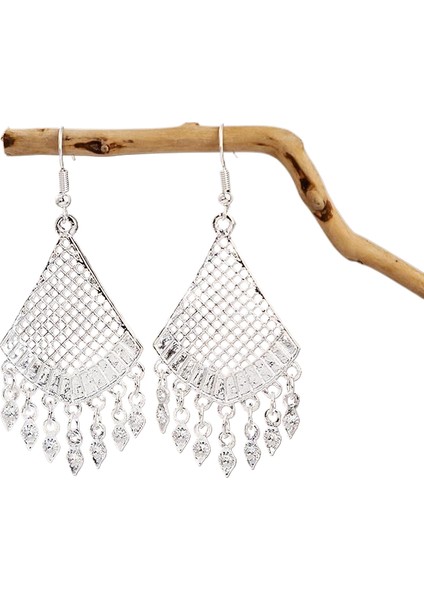 Satisfactionmiao Küpeleri, Etnik Azınlık Turistik Küpeleri, Bohem Uzun Yapraklı Püskül Küpeler (Yurt Dışından)