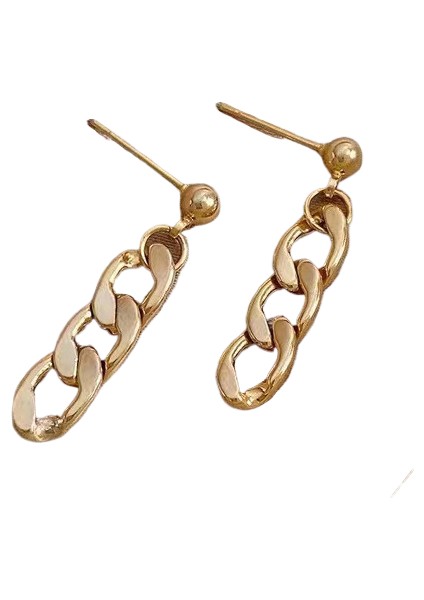 Satisfactionkore Tarzı Kamelya Tarzı Delinmemiş Küpe Inci Çiçek Dama Tahtası Elmas Küpe Kadınlar Için (Yurt Dışından)