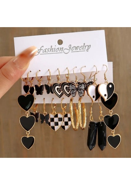 Satisfactionçok Satan Moda Avrupa ve Amerikan Tarzı Altın C-Şekilli Zincir Küpe Seti, Bayanlar Için Hafif Lüks ve Üst Düzey Küpeler (Yurt Dışından)