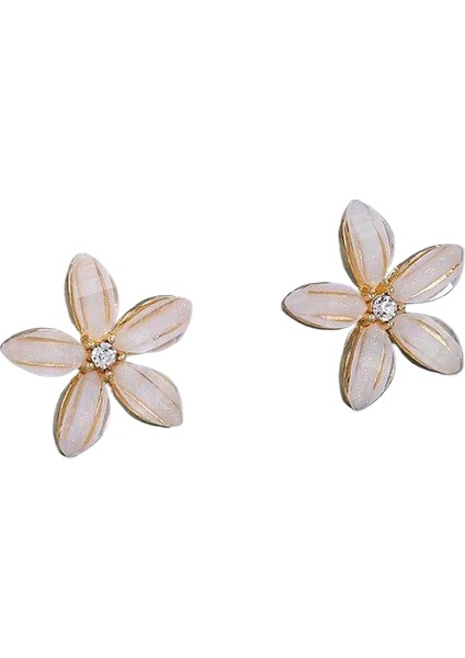 Satisfactionkadınlar Için Yeni Mizaç Moda Geometrik Saplama Küpeler 925 Gümüş Iğne Basit Işık Lüks Küpe (Yurt Dışından)