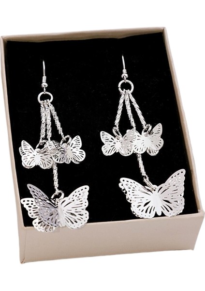 Satisfactionmiao Küpeleri, Etnik Azınlık Turistik Küpeleri, Bohem Uzun Yapraklı Püskül Küpeler (Yurt Dışından)