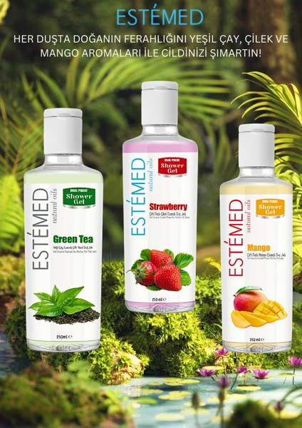 Kuru Ciltler İçin Nemlendirici Etkili Çilekli Duş Jeli & Moisturizing Shower Gel 250 ml fırsatları