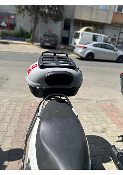 Cv 46 Litre Kargo Motosiklet Çantası Gri modelleri