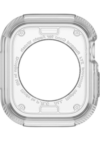 Apple Watch 10 / 11 46 mm Uyumlu Kasa Koruyucu Silikon Armor Darbe Emici (Önü Açık) modelleri