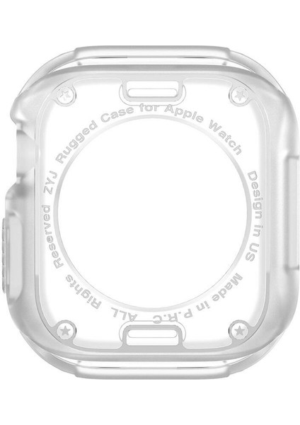 Apple Watch 10 / 11 46 mm Uyumlu Kasa Koruyucu Silikon Armor Darbe Emici (Önü Açık) fırsatları