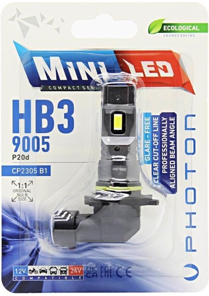 Mini Hb3 9005 Compact Led