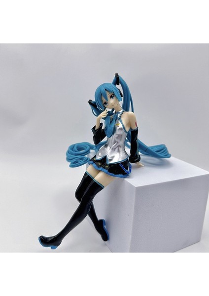 Hatsune Miku Şekil Uyuyan Güzel Pvc Yastık Hatsune Peri Masalı Harikalar Diyarı Güzel Kız Araba Süsleme Bebek Modeli (Yurt Dışından)