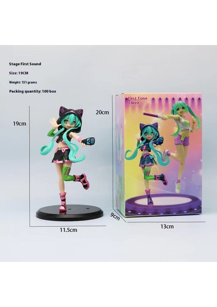 Hatsune Miku Şekil Uyuyan Güzel Pvc Yastık Hatsune Peri Masalı Harikalar Diyarı Güzel Kız Araba Süsleme Bebek Modeli (Yurt Dışından)