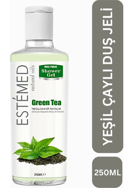 Kuru Ciltler İçin Nemlendirici Etkili Yeşil Çaylı Duş Jeli & Moisturizing Shower Gel 250 ml