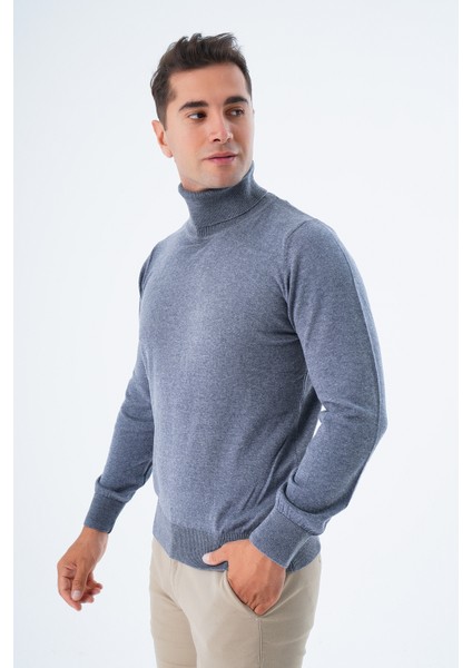 Erkek Ink %100 Pamuk Balıkçı Yaka Triko Kazak TRIST-1105 fiyatları