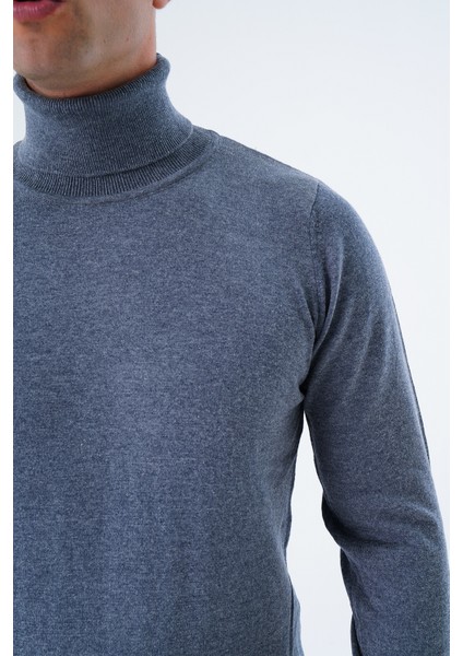 Erkek Ink %100 Pamuk Balıkçı Yaka Triko Kazak TRIST-1105 indirimleri