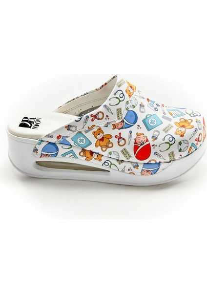 Bebek Desenli Ortopedik Airmax Taban Sabo Terlik