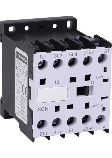 Kontaktör 24VAC 9A 4kW 1NO XCN-17091