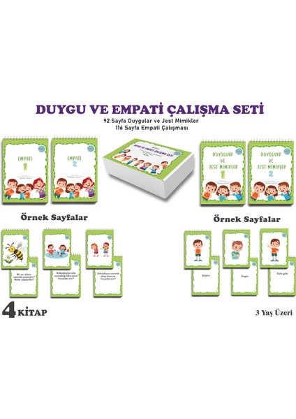 Duygu ve Empati Çalışma Seti - Mehmet Ongun
