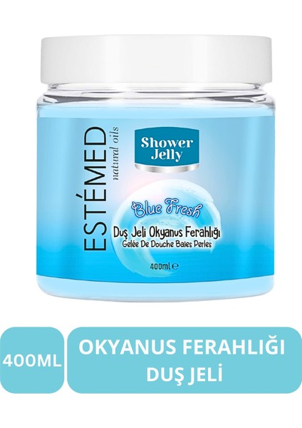 Duş Jölesi & Shower Jelly Blue Fresh 400ml