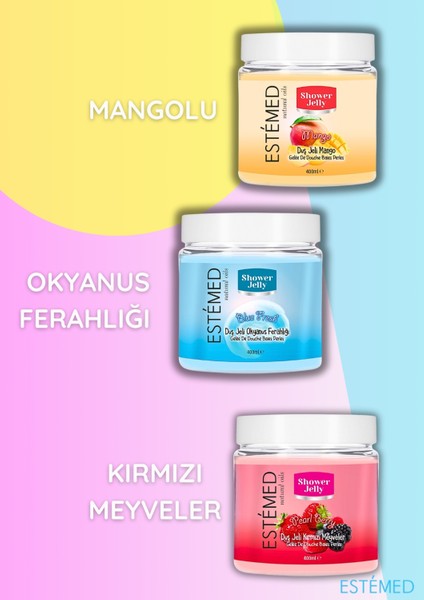 Duş Jölesi & Shower Jelly Blue Fresh 400ml fırsatları