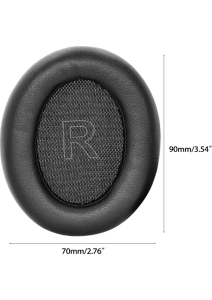 Anker Soundcore Life Q10 Q10 Bt Uyumlu Kulaklık Pedi Q10 Kulaklık Süngeri Soundcore Life Q10 Bt Kulaklık Yastığı Anker Q10 Yastık Sünger-Siyah