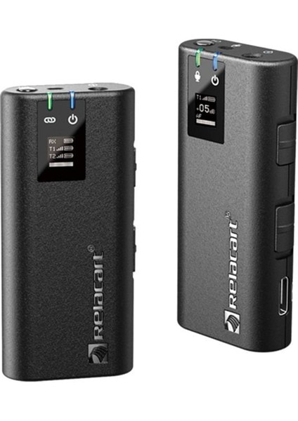 MC2 2.4G Çift Kanallı Wireless - Kablosuz Mikrofon Sistemi
