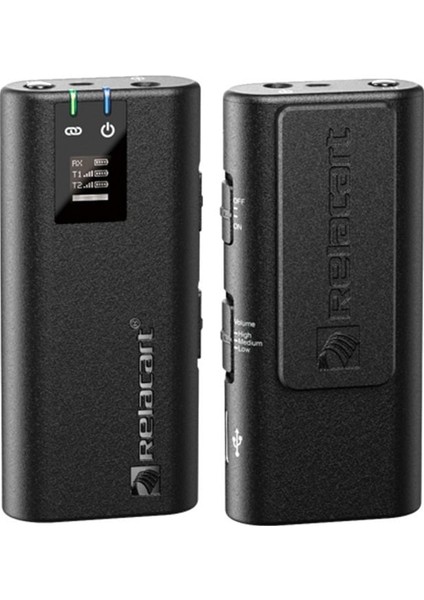 MC2 2.4G Çift Kanallı Wireless - Kablosuz Mikrofon Sistemi