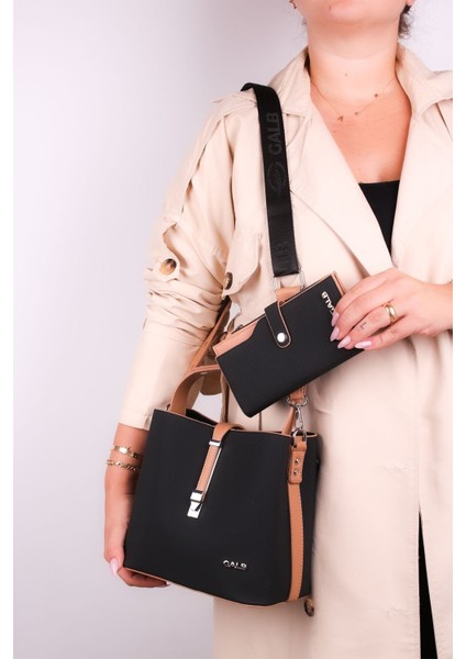 Yeni Sezon Kadın Omuz Çantası 4 Bölmeli Ayarlanabilir Geniş Askılı 22X20 cm AKL2055 fiyatları