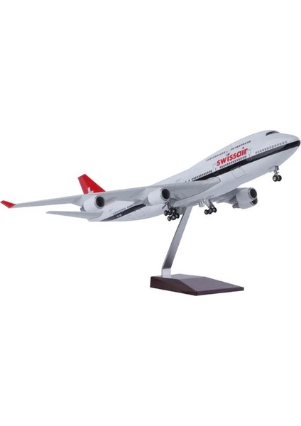 B747 Yolcu Uçağı Model Uçak 1/150 Ölçek 47CM
