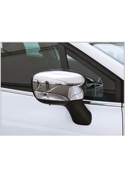 Renault Clio 4 Hb Krom Ayna Kapağı 2 Parça 2012-2018 P.Çelik